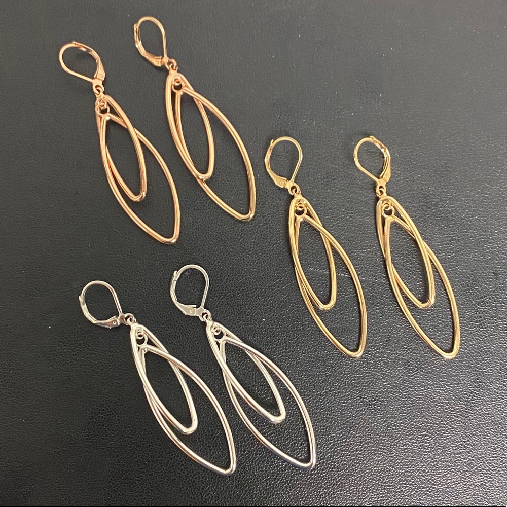 NEW - Joan Rivers Oval Link Earrings